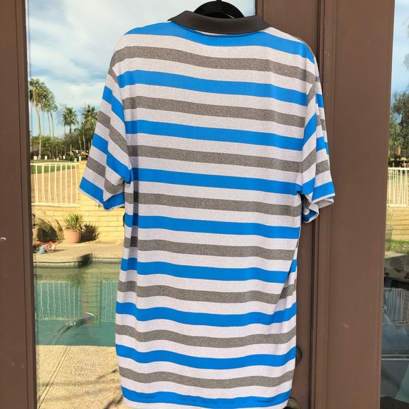 Columbia Golf "Camelback Golf Club" Striped Polo M - Picture 8 of 10